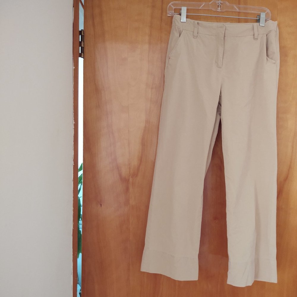 Talbots Light Tan Cotton Pants